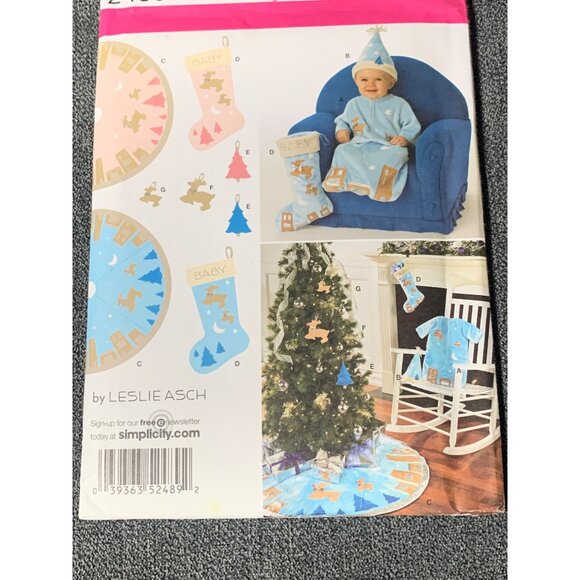 Simplicity Baby Bunting and Decorations Sewing Pattern 2589 - uncut - Picture 9 of 10